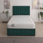 Adonis Coil Sprung Ottoman End Lift Bed Set – front view