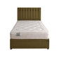 Adonis Coil Sprung Ottoman Side Lift Bed Set – front view, storage closed