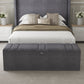 Alaska Fabric Upholstered Blanket Box