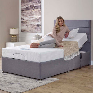 Backmatic Orthopaedic Electric Adjustable Bed Set