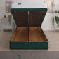 Chelsea 1500 Pocket Sprung Ottoman End Lift Bed Set – front view, storage open