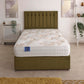 Chelsea 1500 Pocket Sprung Ottoman Side Lift Bed Set – front view, storage closed