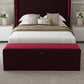 Classic Fabric Upholstered Blanket Box – styled in a bedroom