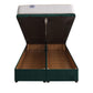 Comfort Silver 2000 Fibre And Pocket Sprung Ottoman End Lift Bed Set – front view, storage open