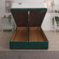 Comfort Silver 2000 Fibre And Pocket Sprung Ottoman End Lift Bed Set – front view, storage open