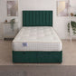 Comfort Silver 2000 Fibre And Pocket Sprung Ottoman End Lift Bed Set – styled in a bedroom
