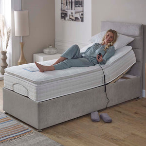 Coolnight 1000 Pocket Sprung Pillow Top Electric Adjustable Bed Set