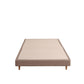 Platform Top Divan Bed Base on Skittle Wooden Legs