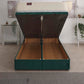 Dual Memory 1500 Pocket Sprung Ottoman End Lift Bed Set – front view, storage open