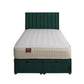 Dual Memory 1500 Pocket Sprung Ottoman End Lift Bed Set – front view, storage closed