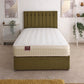 Dual Memory 1500 Pocket Sprung Ottoman Side Lift Bed Set – styled in a bedroom