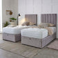 Essential Guest Hotel Zip and Link 1000 Pocket Sprung Ottoman Divan Bed Set – styled in a bedroom