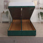 Essential Guest 1500 Pocket Sprung Ottoman End Lift Bed Set – rear view, storage open