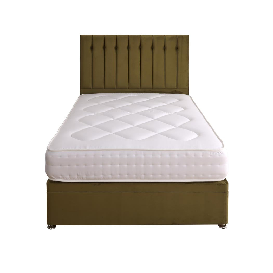 Essential Guest 2000 Pocket Sprung Ottoman Side Lift Bed Set – front view