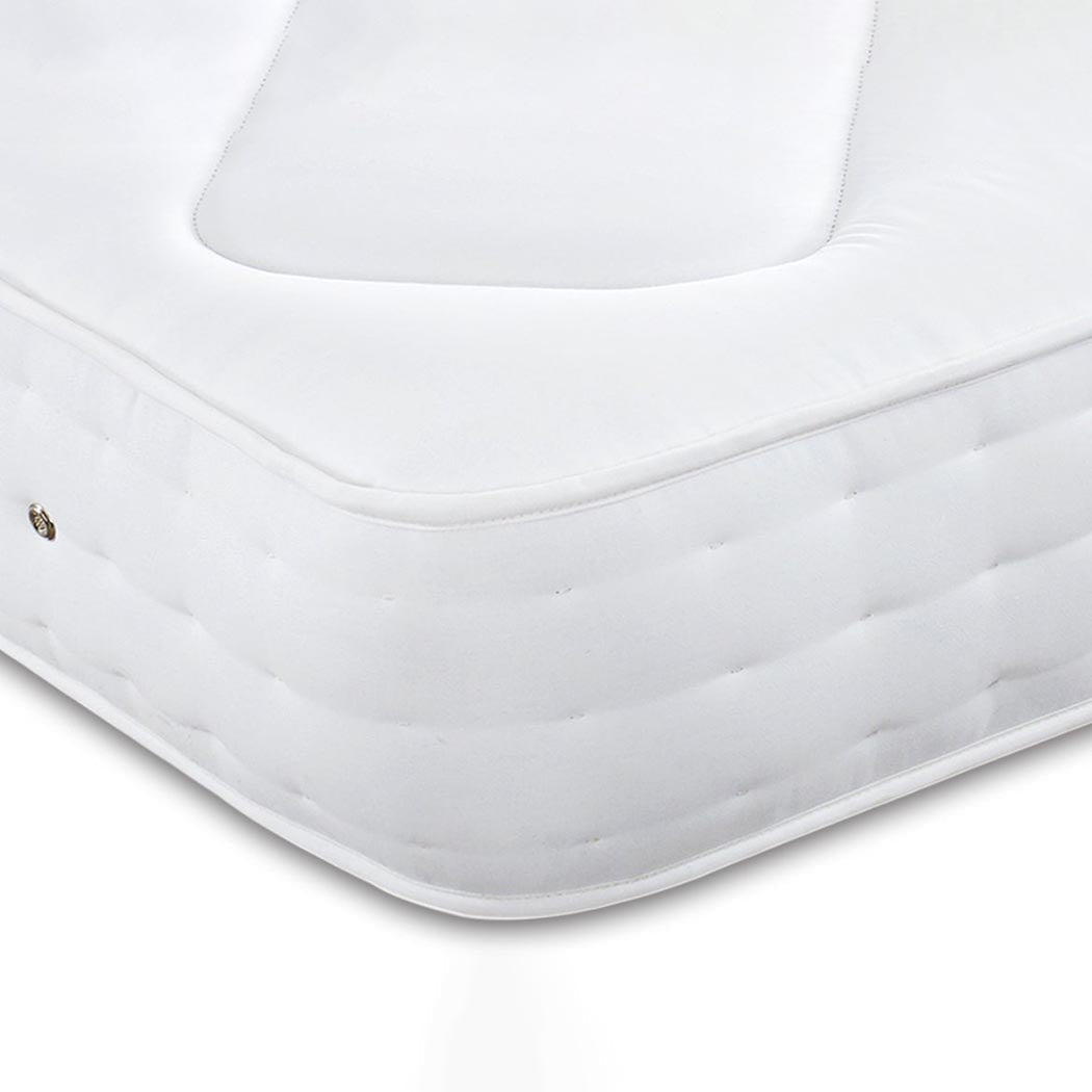 Essentials Guest Hotel Zip and Link 1500 Pocket Sprung Divan Bed Set – corner detail