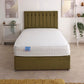Gel Tec 1500 Pocket Sprung Ottoman Side Lift Bed Set – front view