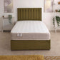 Hades Coil Sprung Ottoman Side Lift Bed Set – front view
