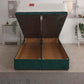 Hera Orthopaedic Coil Sprung Ottoman End Lift Bed Set – front view, storage open