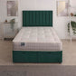 Hercules 1500 Pocket Sprung Ottoman End Lift Bed Set – front view, styled in a bedroom