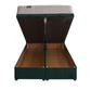 Hercules 1500 Pocket Sprung Ottoman End Lift Bed Set – front view, storage open