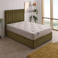 Hercules 1500 Pocket Sprung Ottoman Side Lift Bed Set – angled view, styled in a bedroom