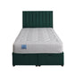 Hermes Coil Sprung Ottoman End Lift Bed Set – front view