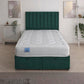 Hermes Coil Sprung Ottoman End Lift Bed Set – styled in a bedroom