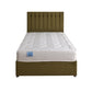 Hermes Coil Sprung Ottoman Side Lift Bed Set – front view