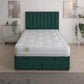 Jubilee 1000 Pocket Sprung Ottoman End Lift Bed Set – front view, storage closed
