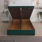 Jubilee 1000 Pocket Sprung Ottoman End Lift Bed Set – front view, storage open