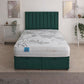 Kensington 1500 Pocket Sprung And Latex Ottoman End Lift Bed Set – front view, styled in a bedroom