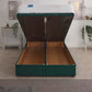 Kensington 1500 Pocket Sprung And Latex Ottoman End Lift Bed Set – front view, storage open