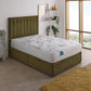Kensington 1500 Pocket Sprung And Latex Ottoman Side Lift Bed Set – styled in a bedroom