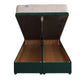 Korinthian 1000 Pocket Sprung Ottoman End Lift Bed Set – front view, storage open