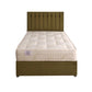 Korinthian 1000 Pocket Sprung Ottoman Side Lift Bed Set – front view, storage closed