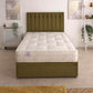 Korinthian 1000 Pocket Sprung Ottoman Side Lift Bed Set – front view, storage closed