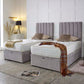 Luxury Hotel Zip and Link 3000 Pocket Sprung Intelligent Memory Ottoman Divan Bed Set – styled in a bedroom