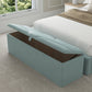 Matisse Fabric Upholstered Blanket Box