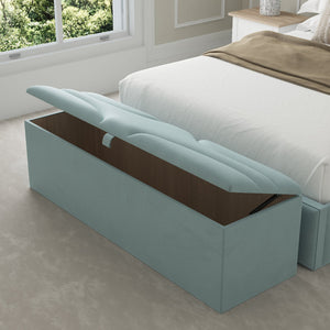 Matisse Fabric Upholstered Blanket Box