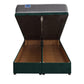 Matrix Dual Season 1000 Pocket Sprung Ottoman End Lift Bed Set – front view, storage open