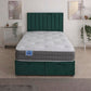 Matrix Dual Season 1000 Pocket Sprung Ottoman End Lift Bed Set – styled in a bedroom