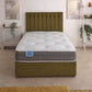 Matrix Dual Season 1000 Pocket Sprung Ottoman Side Lift Bed Set – front view, storage closed