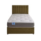 Matrix Dual Season 1000 Pocket Sprung Ottoman Side Lift Bed Set – front view, storage closed