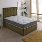 Matrix Dual Season 1000 Pocket Sprung Ottoman Side Lift Bed Set – styled in a bedroom