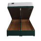 Mayfair 1000 Pocket Sprung Ottoman End Lift Bed Set – front view, storage open