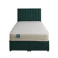 Midas Coil Sprung Ottoman End Lift Bed Set – front view