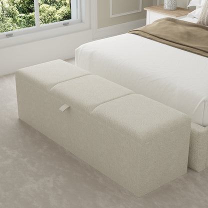 Monaco Fabric Upholstered Blanket Box