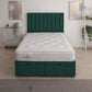 Morpheus Coil Sprung Ottoman End Lift Bed Set – front view