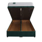 Nemesis Coil Sprung Ottoman End Lift Bed Set – front view, storage open