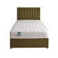 Nemesis Coil Sprung Ottoman Side Lift Bed Set – front view, storage closed